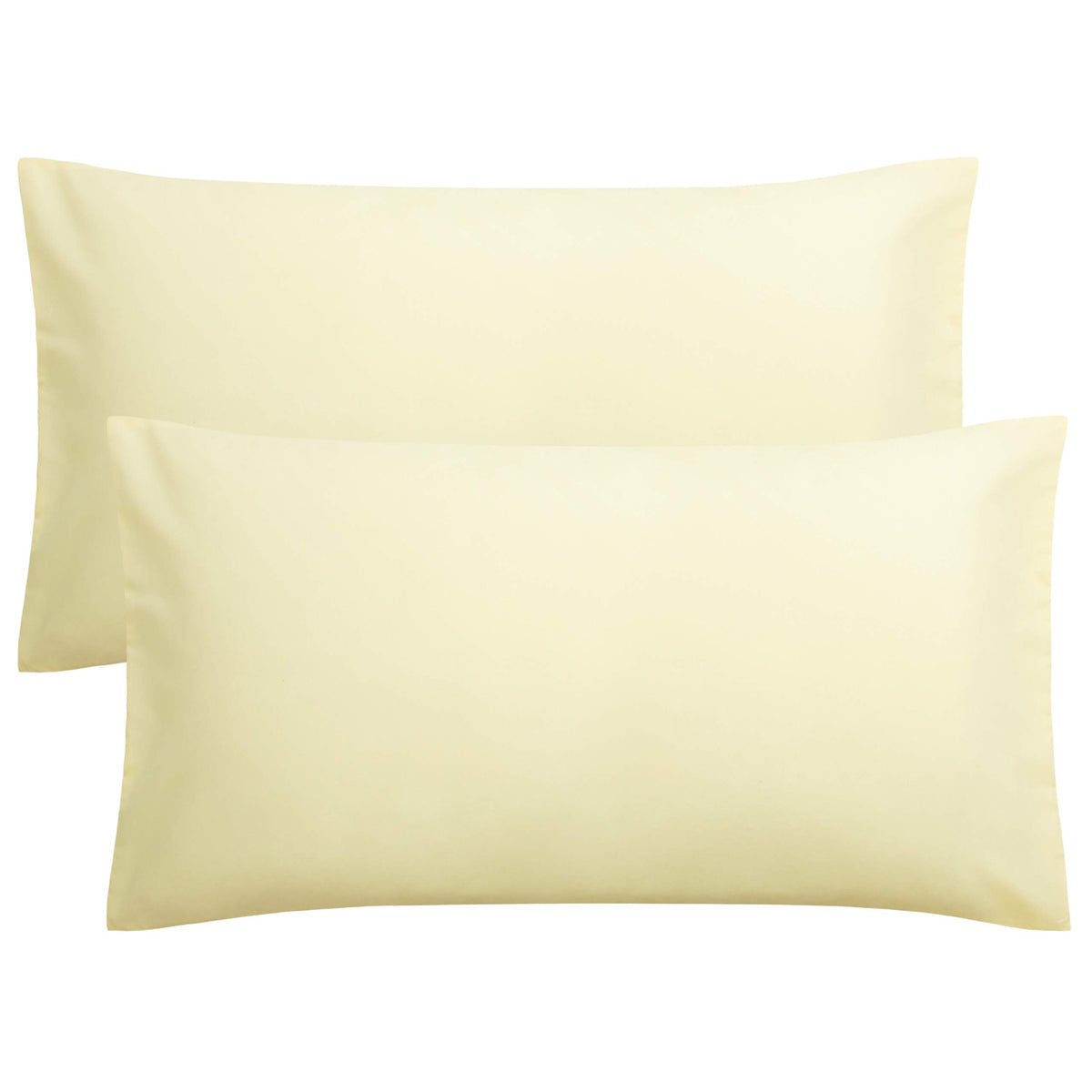 FLXXIE 2-Pack Microfiber King Pillow Cases, Envelope Closure, Navy