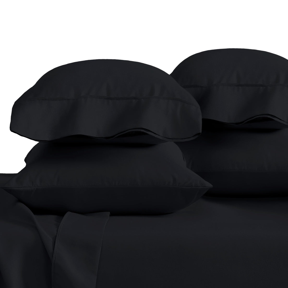 Bare Home Pillowcases Open End (Standard Set of 2, Grey)