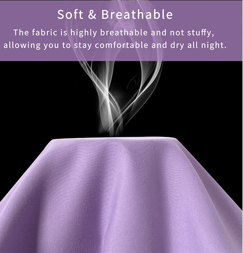 Purple Pillow Covers Set of 2，2 Pack Standard Size Pillow Cases，20"X26"