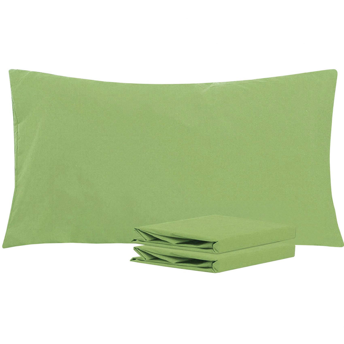 NTBAY Microfiber King Pillowcases, 2 Pack, 20 x 36, Dark Grey