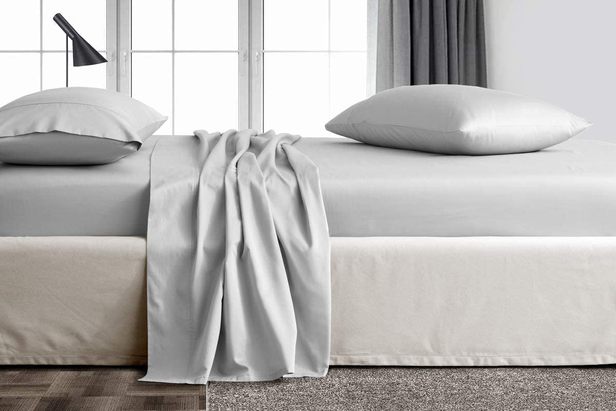 TBM Oversize Pillow Case White King Extra Large Fits Even The Fluffiest Pillows Including The Pancake Pillow Sleeve Style Extra Tall Pillowcase 100% Egyptian Cotton 600 Thread Count