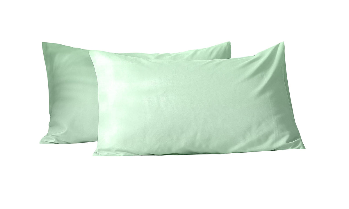 EVOLIVE Standard Microfiber Pillowcases Set of 2, 20"x30" (Yellow)