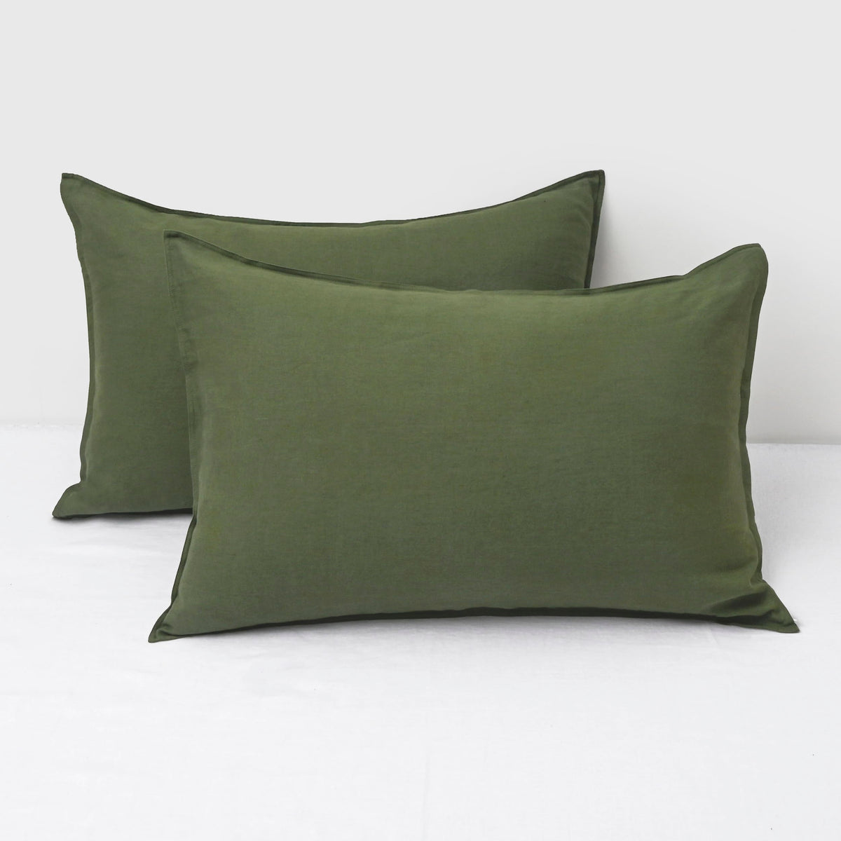 CHUFFED 100% Pure French Linen Body Pillow Cover 1 Pack,20x54 Inches, Ultra Soft & Breathable,Stone Washed Cooling Flax Linen Pillow Case with Hidden Zipper Closure for Adults