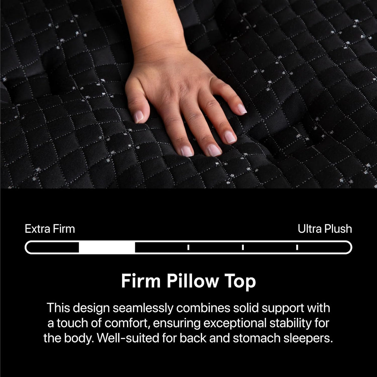 Beautyrest Black Series Three 16.5" Firm Pillow Top Full Mattress