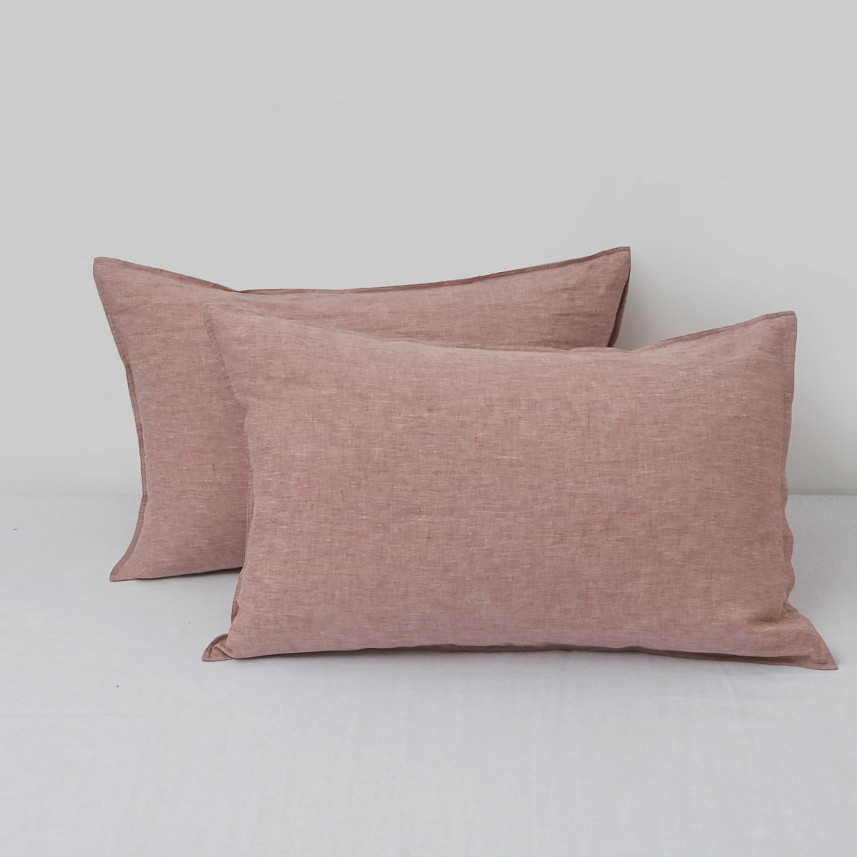 CHUFFED 100% Pure French Linen Body Pillow Cover 1 Pack,20x54 Inches, Ultra Soft & Breathable,Stone Washed Cooling Flax Linen Pillow Case with Hidden Zipper Closure for Adults