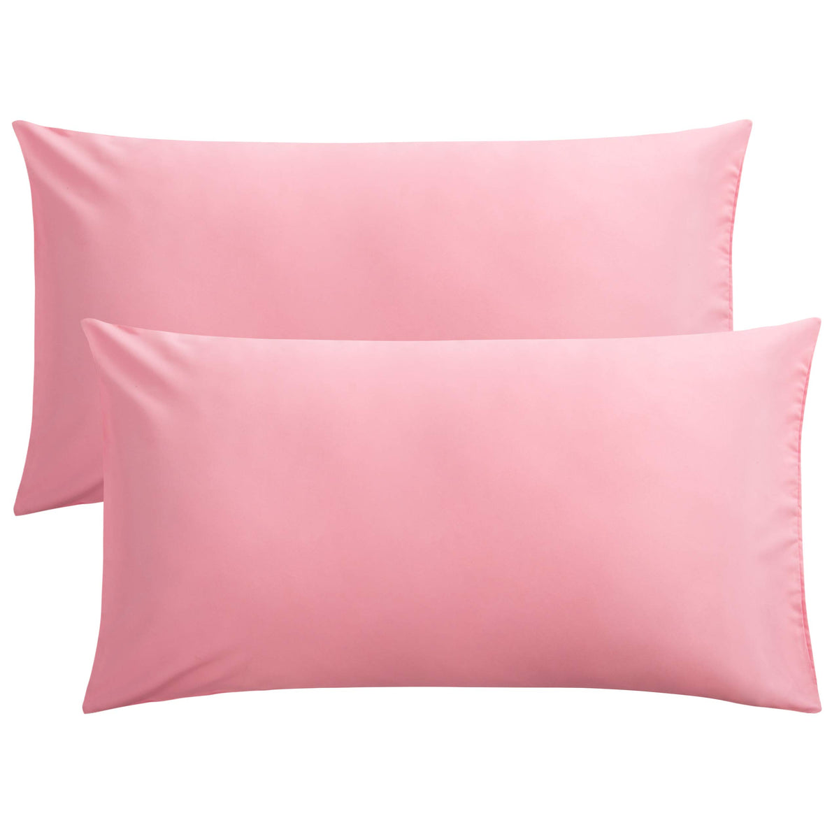 FLXXIE 2-Pack Microfiber King Pillow Cases, Envelope Closure, Navy