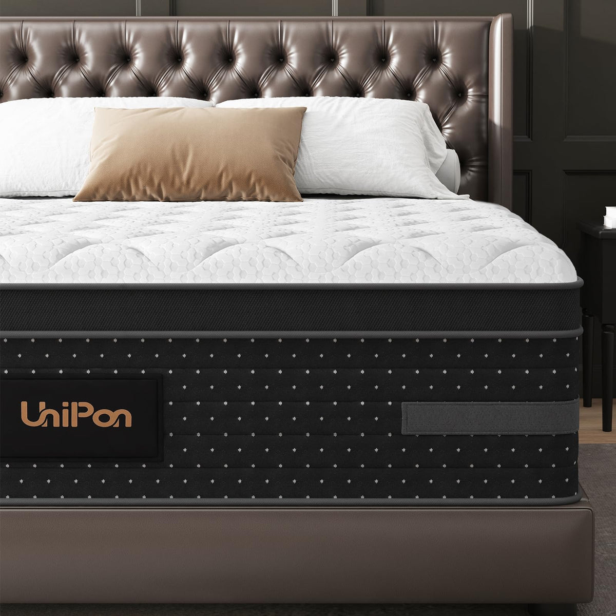 Firm Full Mattress 14 Inch, Hybrid Mattresses with Back & Hip Support| Deep Sleep & Zoned Support, Fiberglass-Free and CertiPUR-US Certified, 365-Night Trial, 10 Years Warranty