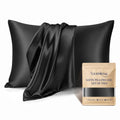Satin Pillowcases 2 Pack, Standard Size 20"X 26", Champagne White
