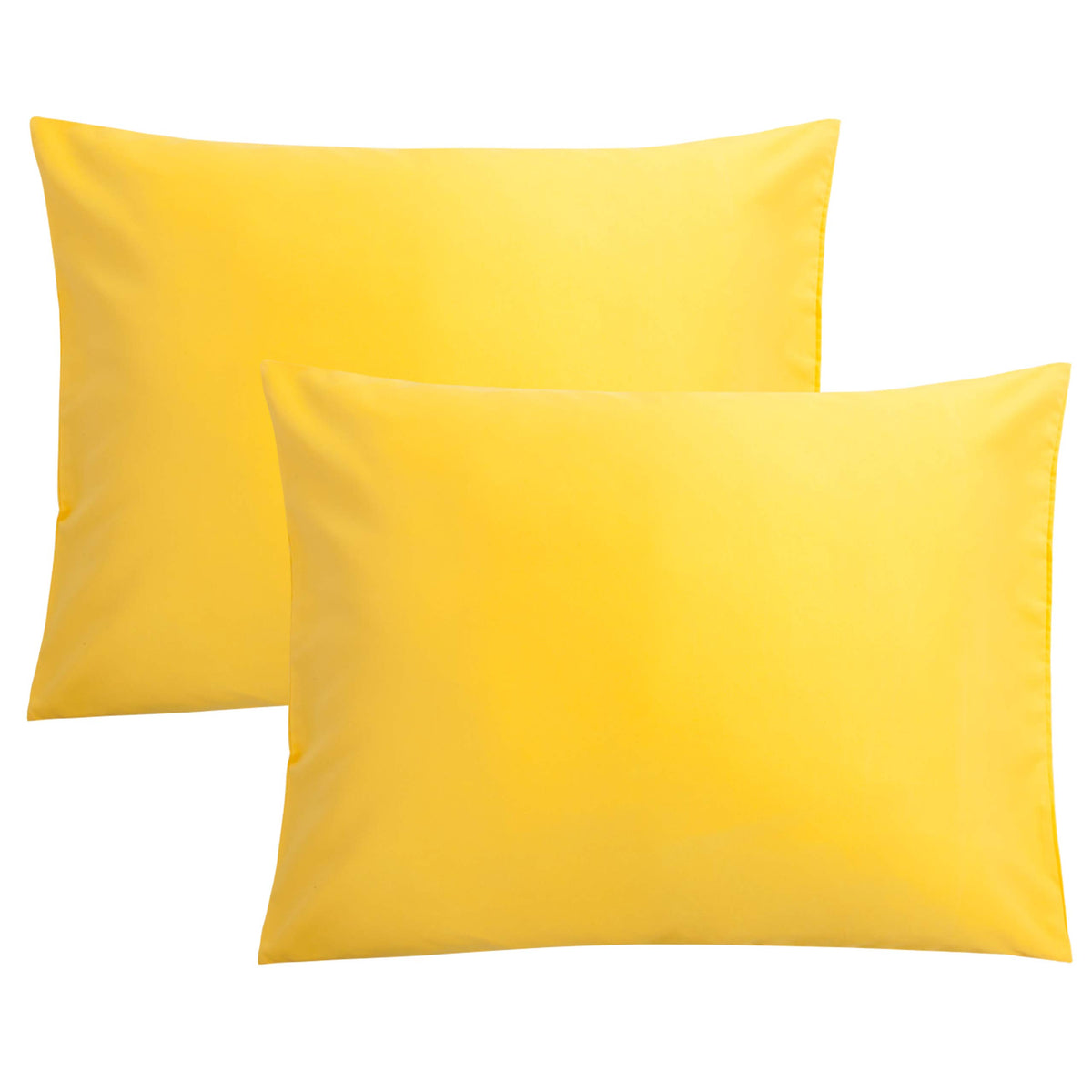 FLXXIE 2-Pack Microfiber King Pillow Cases, Envelope Closure, Navy