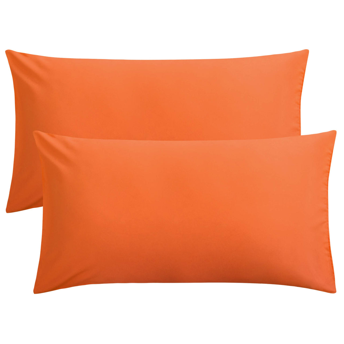 FLXXIE 2-Pack Microfiber King Pillow Cases, Envelope Closure, Navy