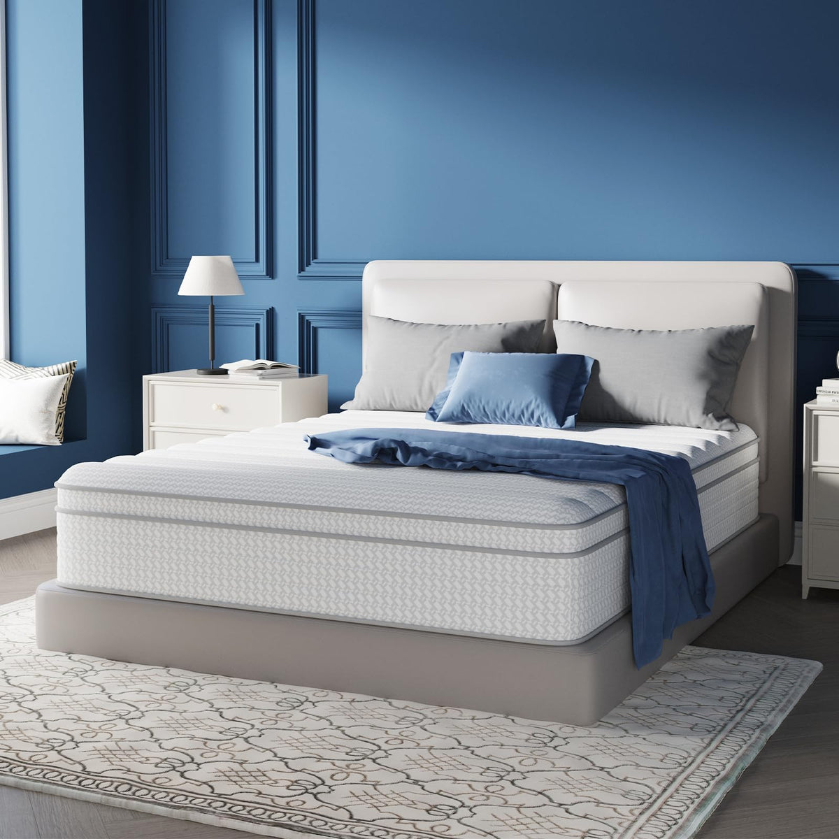 Avenco SleepSphere Full Mattress 12 Inch in a Box, Hybrid Medium Plush