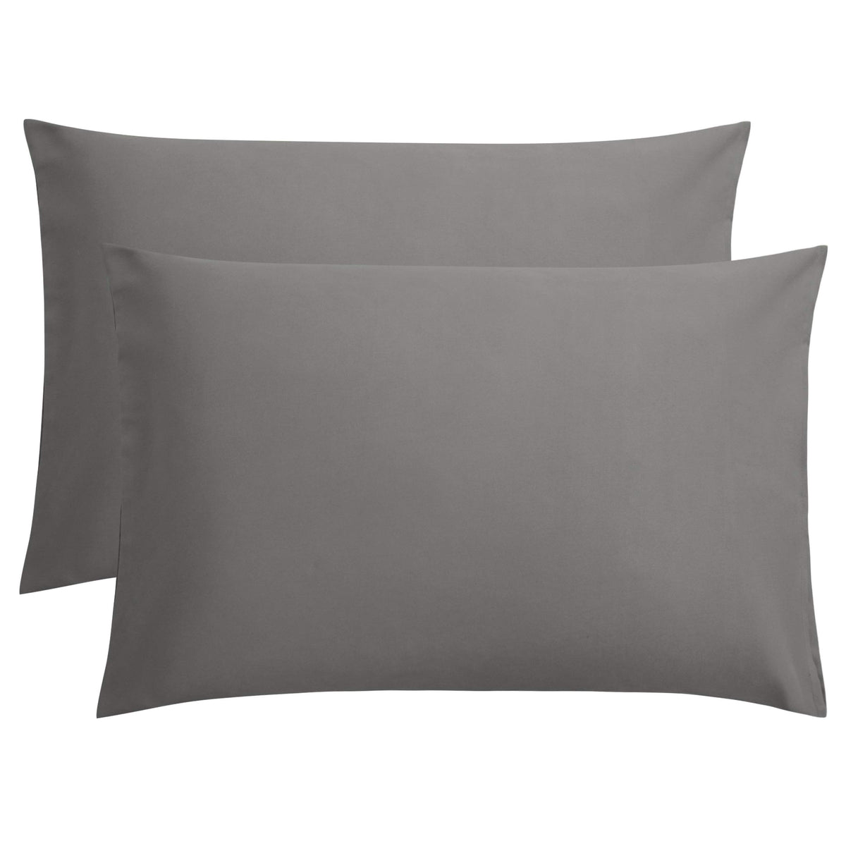 FLXXIE 2-Pack Microfiber King Pillow Cases, Envelope Closure, Navy