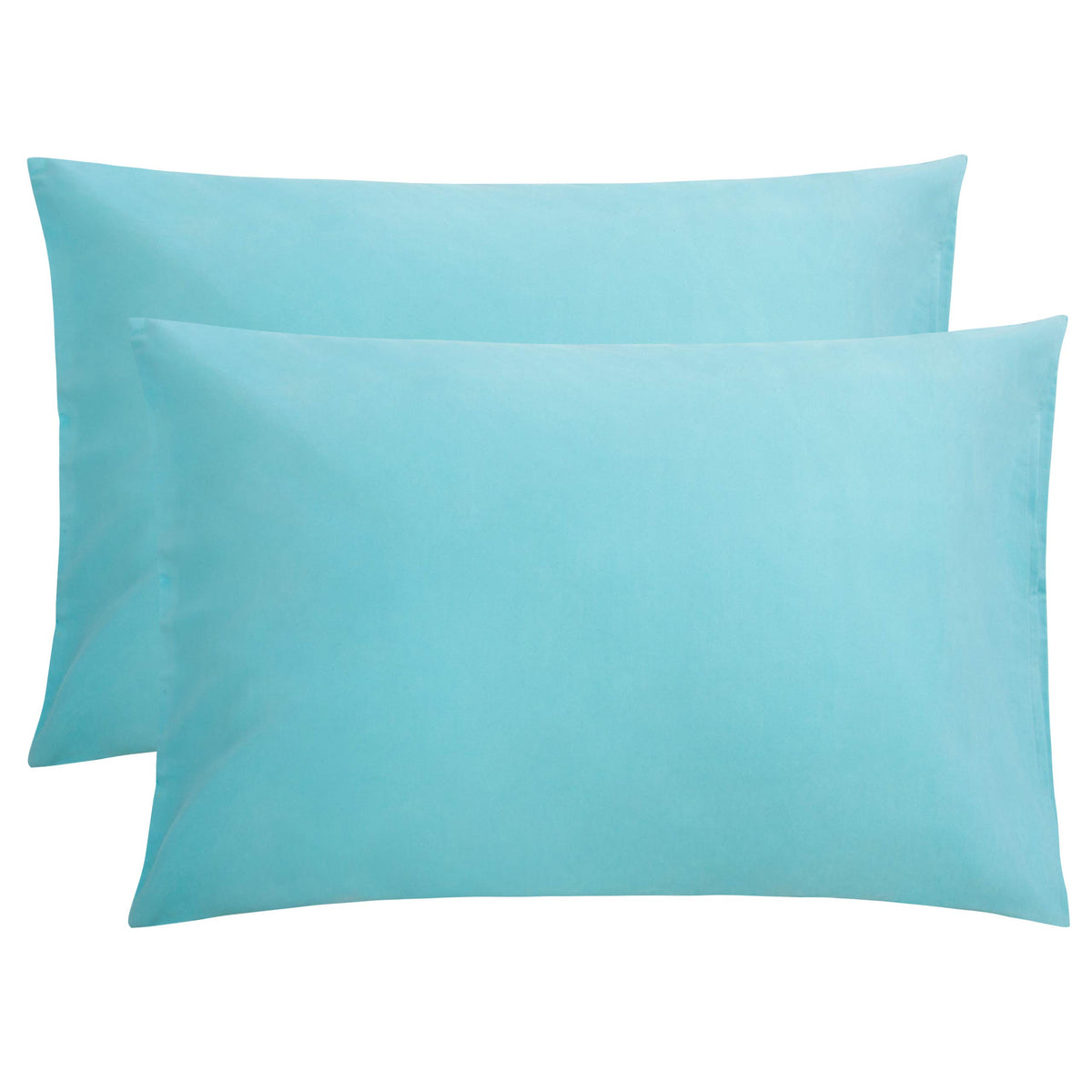 FLXXIE 2-Pack Microfiber King Pillow Cases, Envelope Closure, Navy