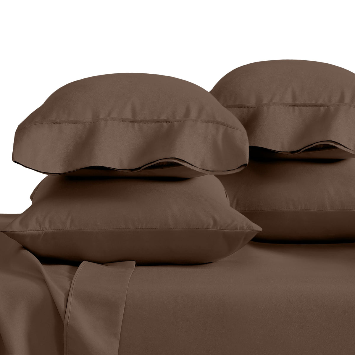 Bare Home Pillowcases Open End (Standard Set of 2, Grey)