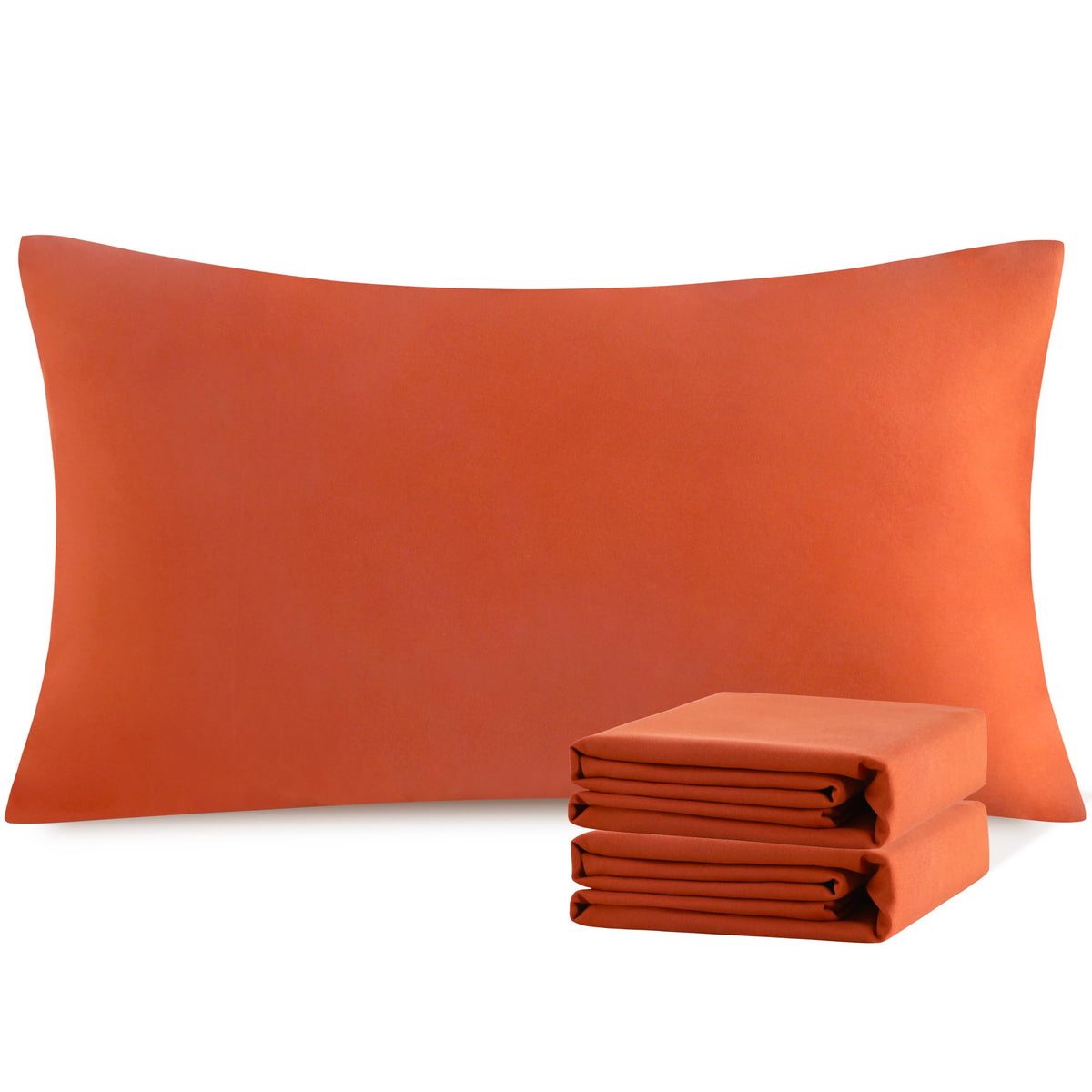 NTBAY Microfiber King Pillowcases, 2 Pack, 20 x 36, Dark Grey