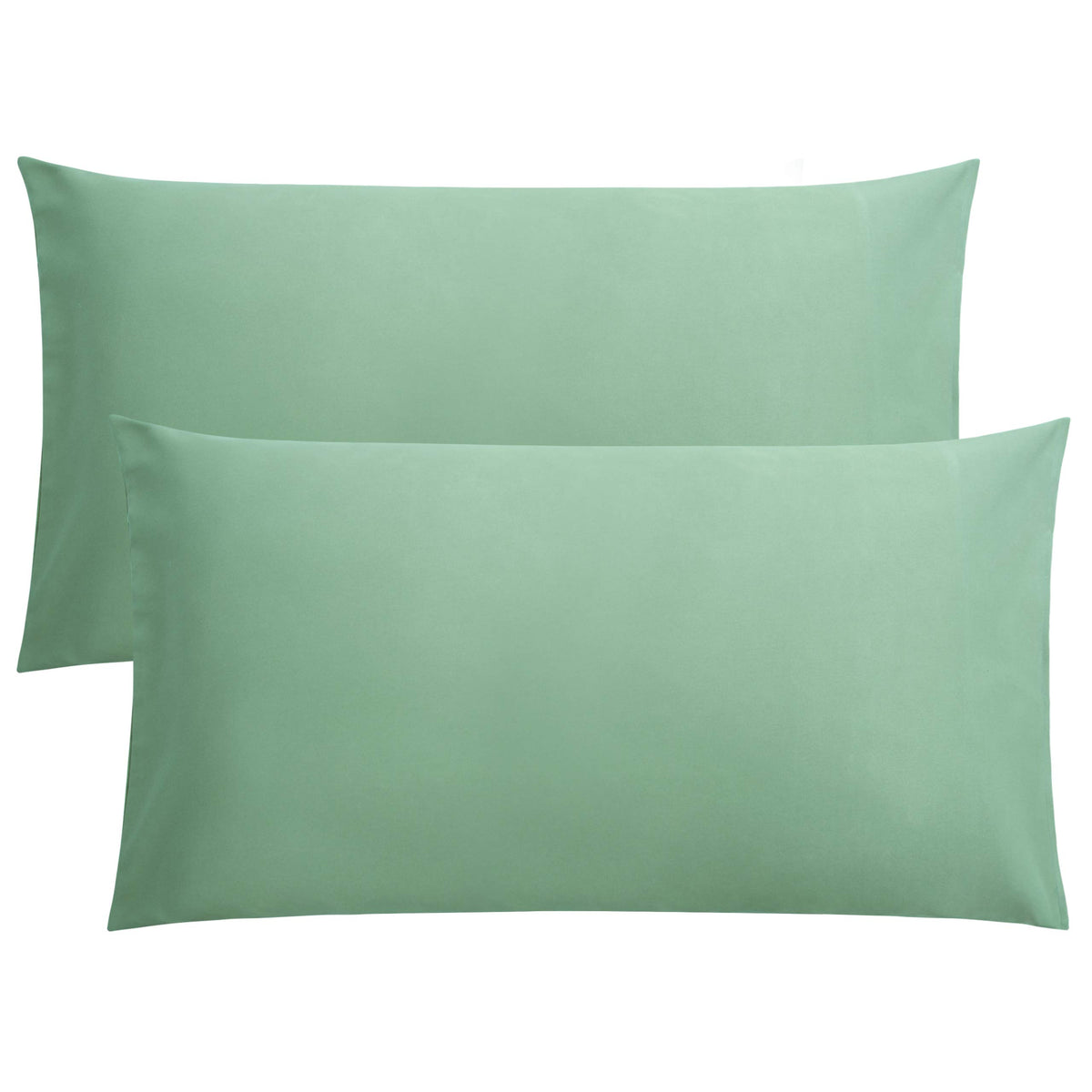 FLXXIE 2-Pack Microfiber King Pillow Cases, Envelope Closure, Navy