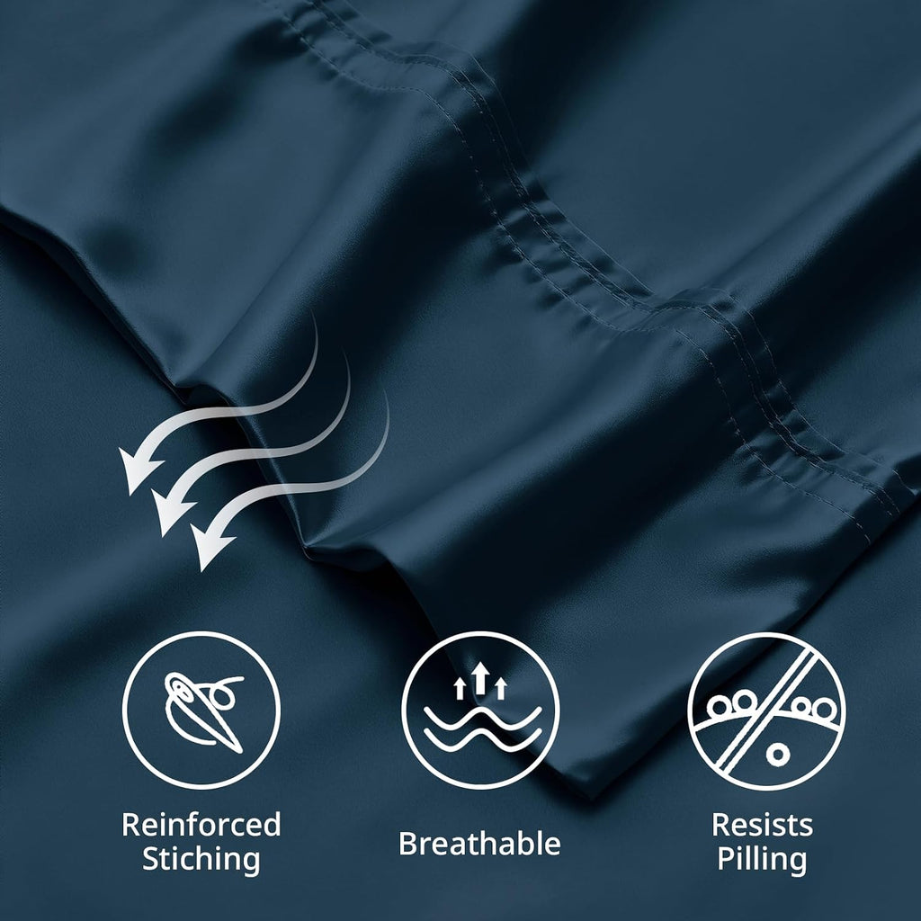 King Pillow Cases, Bamboo Viscose, Cooling Pillowcases