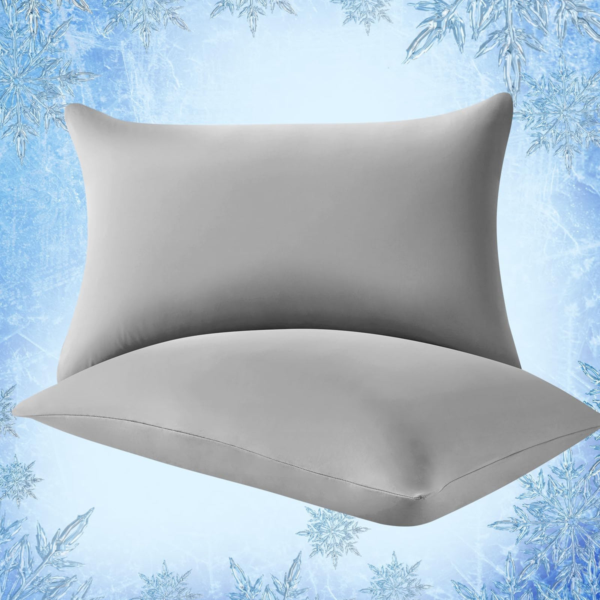 Elegear Cooling Pillow Cases for Hot Sleepers, Set of 2, Standard 20" x 26"