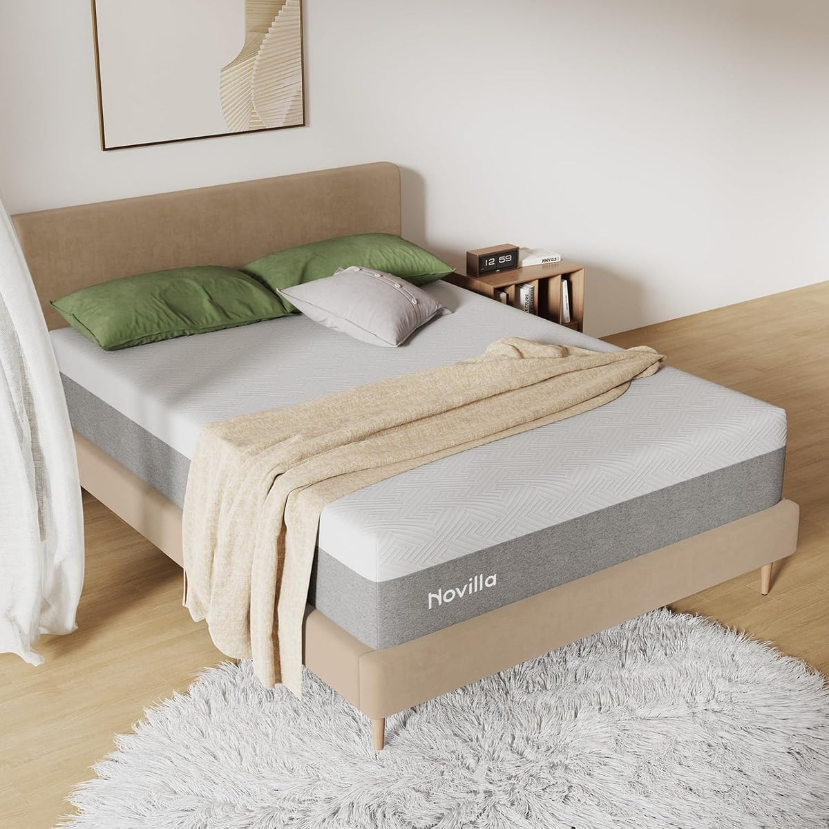 Novilla Full Size Mattress, 10 inch Gel Full Size Memory Foam Mattress