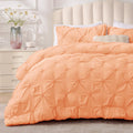 BEDELITE King Comforter Set Striped-Blush Pink,Fluffy & Soft Comforter