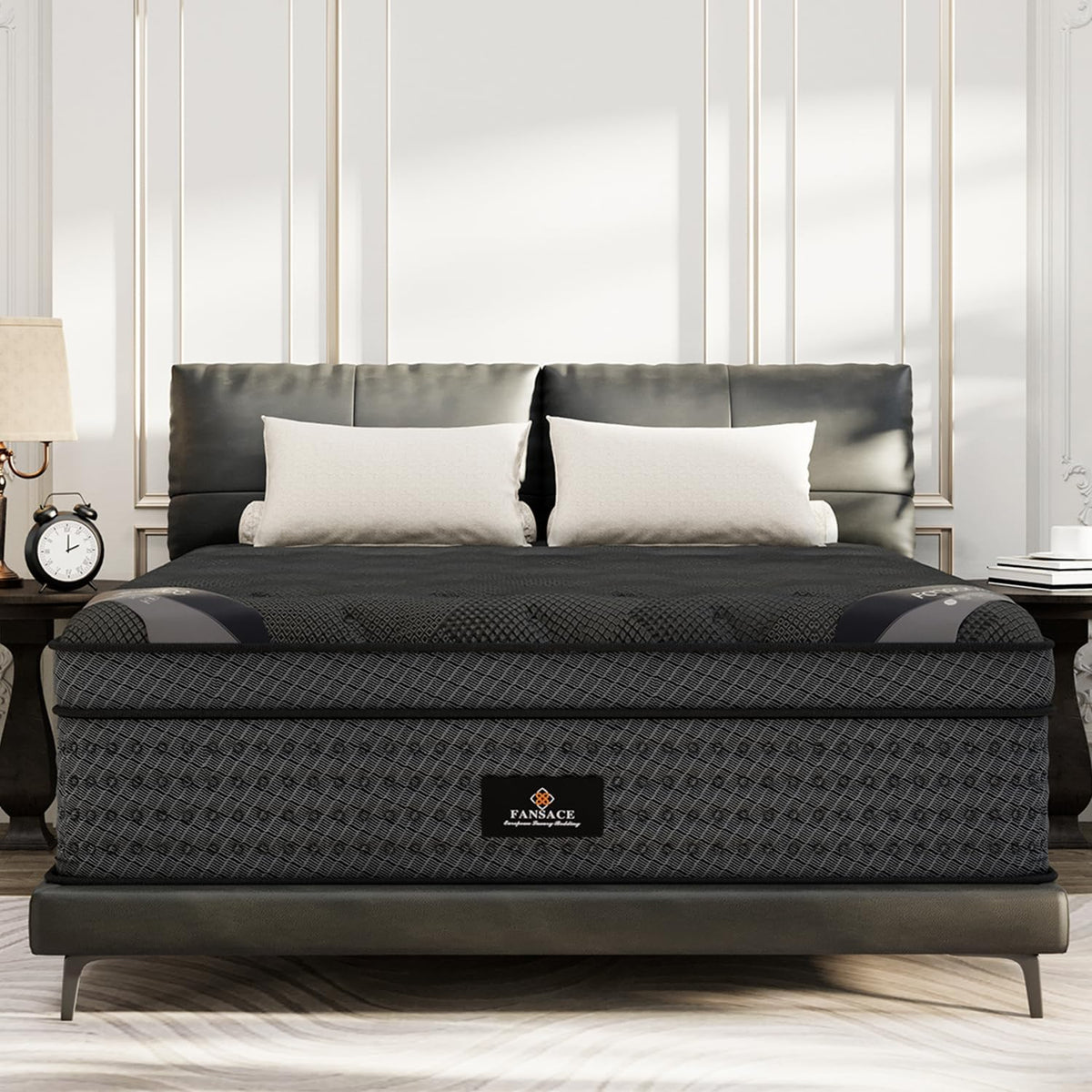 (High-End Upgraded) Luxury 12 Inch Queen Size Hybrid Mattress in a Box