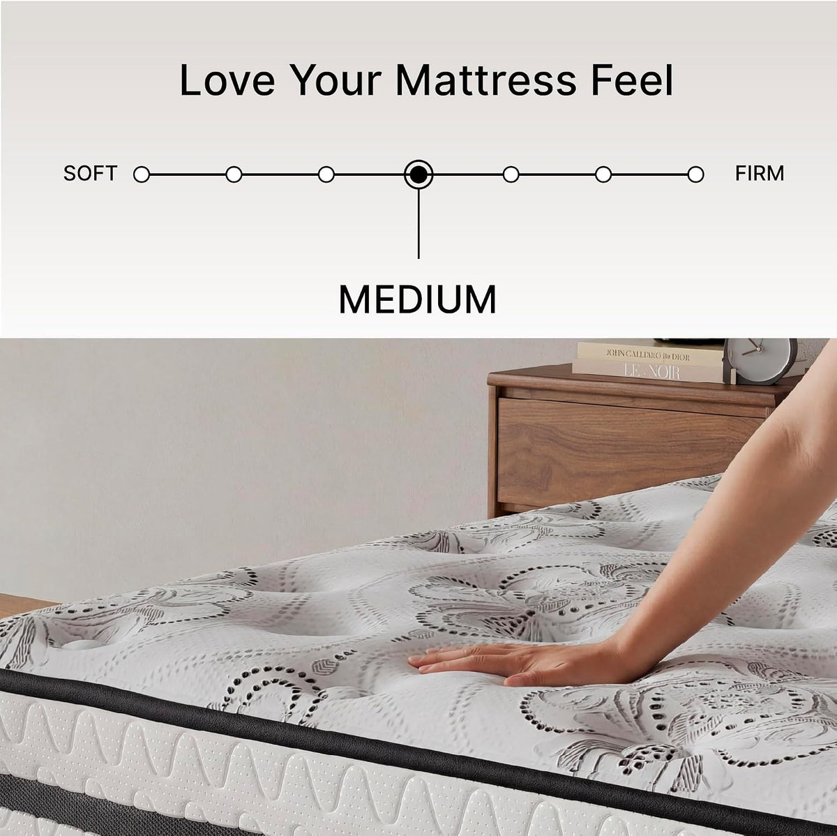 Signature Design by Ashley Chime 10 Inch Twin Hybrid Mattress in a Box