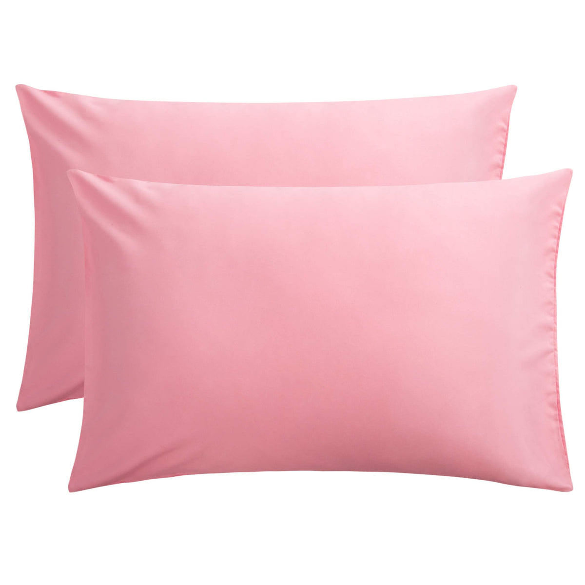 FLXXIE 2-Pack Microfiber King Pillow Cases, Envelope Closure, Navy