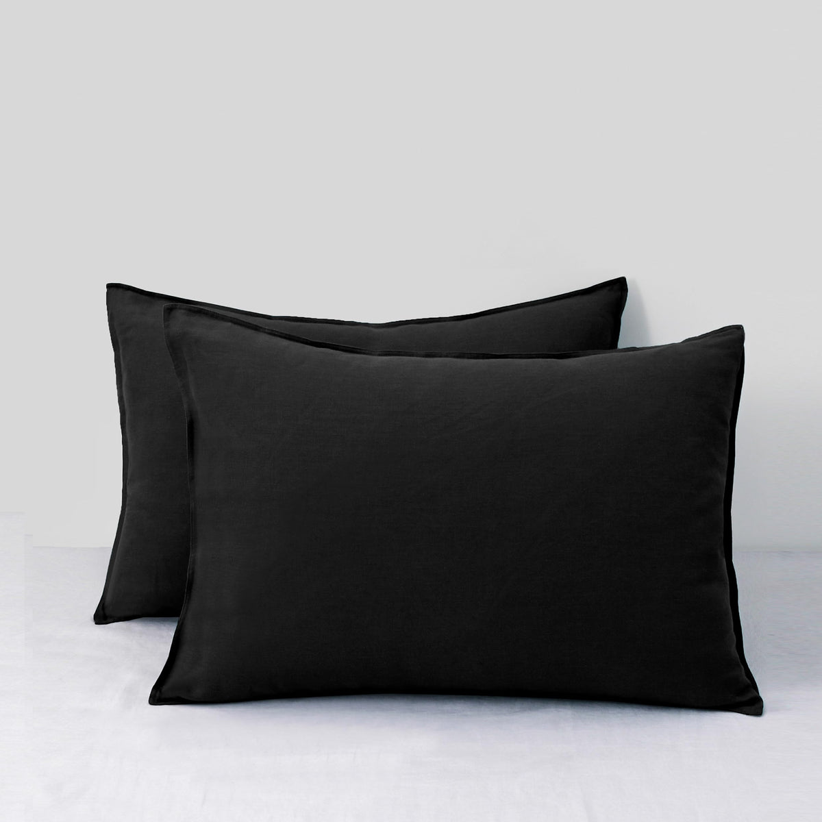CHUFFED 100% Pure French Linen Body Pillow Cover 1 Pack,20x54 Inches, Ultra Soft & Breathable,Stone Washed Cooling Flax Linen Pillow Case with Hidden Zipper Closure for Adults