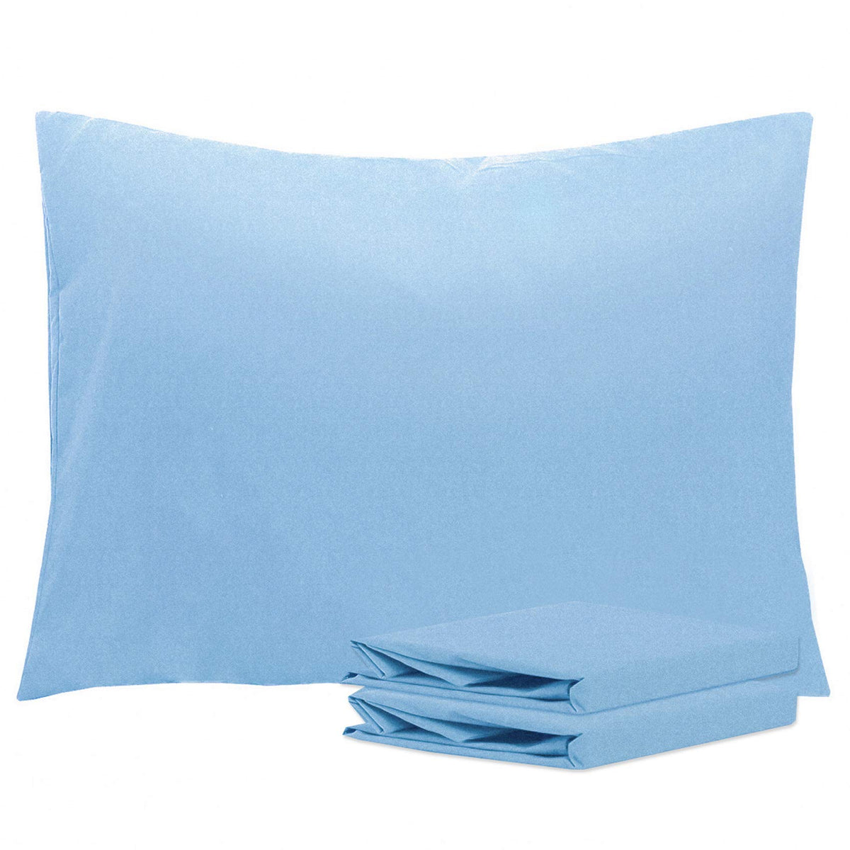 NTBAY Microfiber King Pillowcases, 2 Pack, 20 x 36, Dark Grey