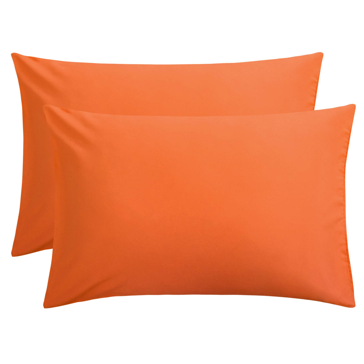 FLXXIE 2-Pack Microfiber King Pillow Cases, Envelope Closure, Navy