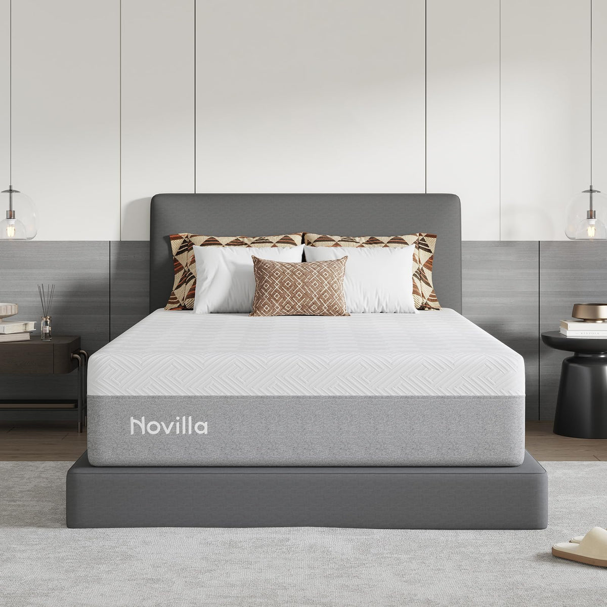 Novilla Full Size Mattress, 10 inch Gel Full Size Memory Foam Mattress