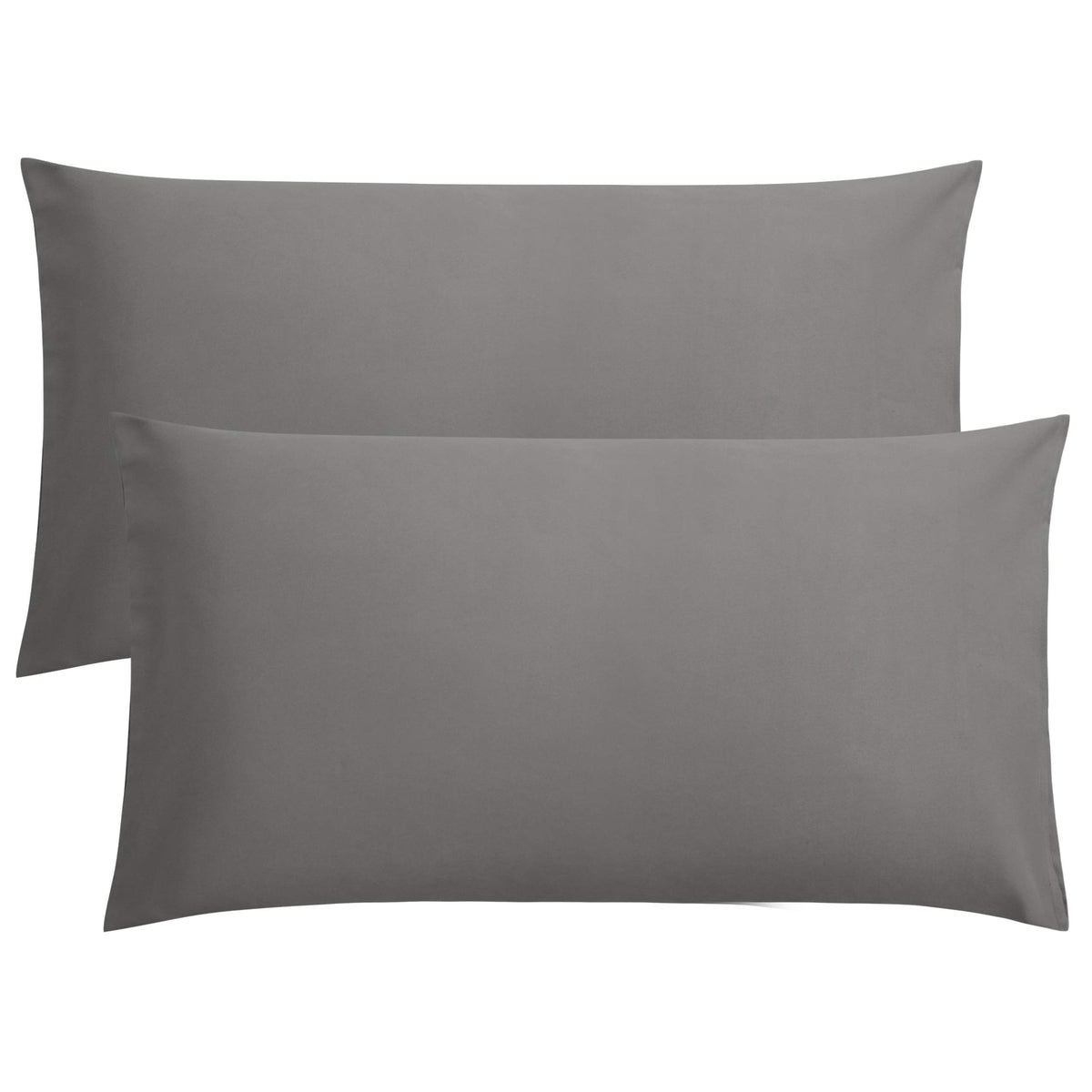 FLXXIE 2-Pack Microfiber King Pillow Cases, Envelope Closure, Navy