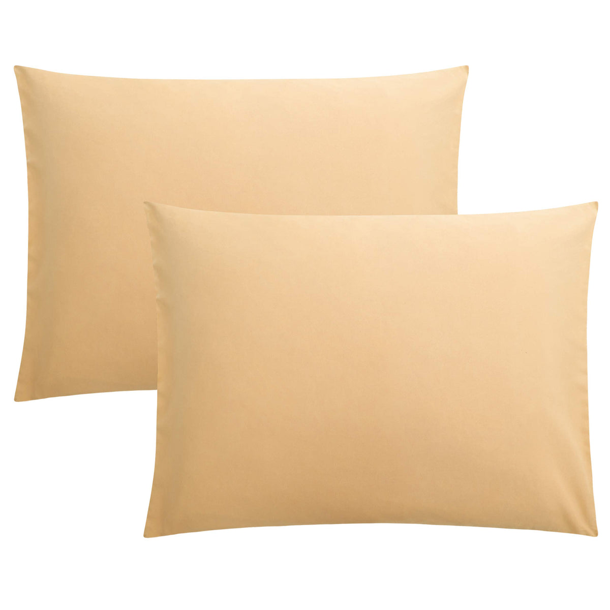 FLXXIE 2-Pack Microfiber King Pillow Cases, Envelope Closure, Navy