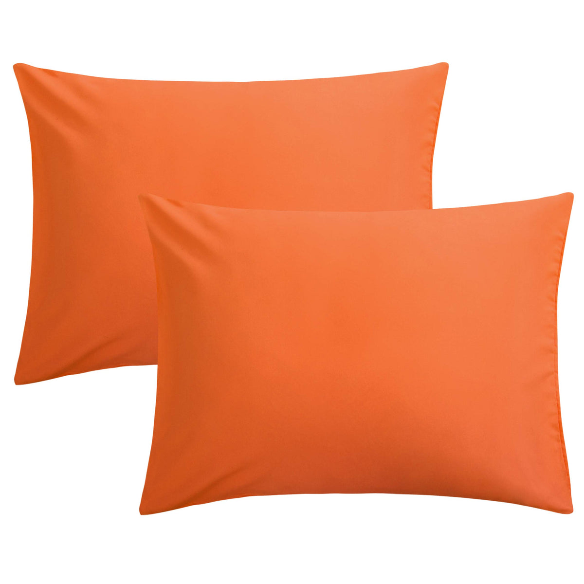 FLXXIE 2-Pack Microfiber King Pillow Cases, Envelope Closure, Navy