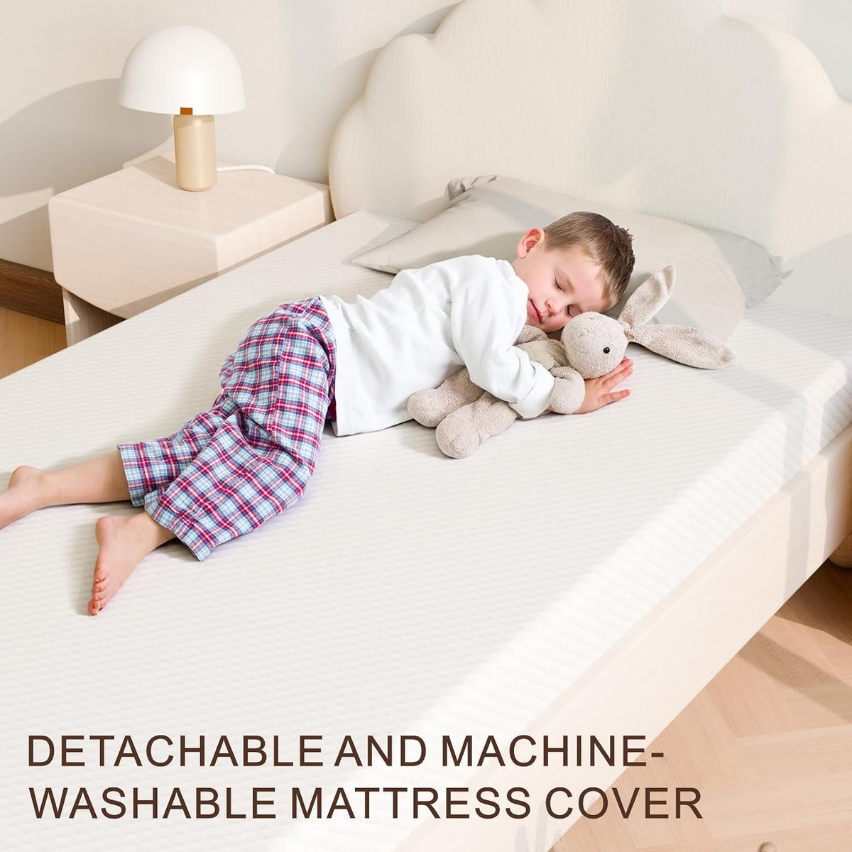 Twin Mattress 5 inch, Medium Firm for Support & Pressure Relief - Cooling Gel Memory Foam - Fiberglass-Free & Certified Safe for Kids - Compatible for Bunk Beds, Daybeds, Trundle (Mattress in a Box)