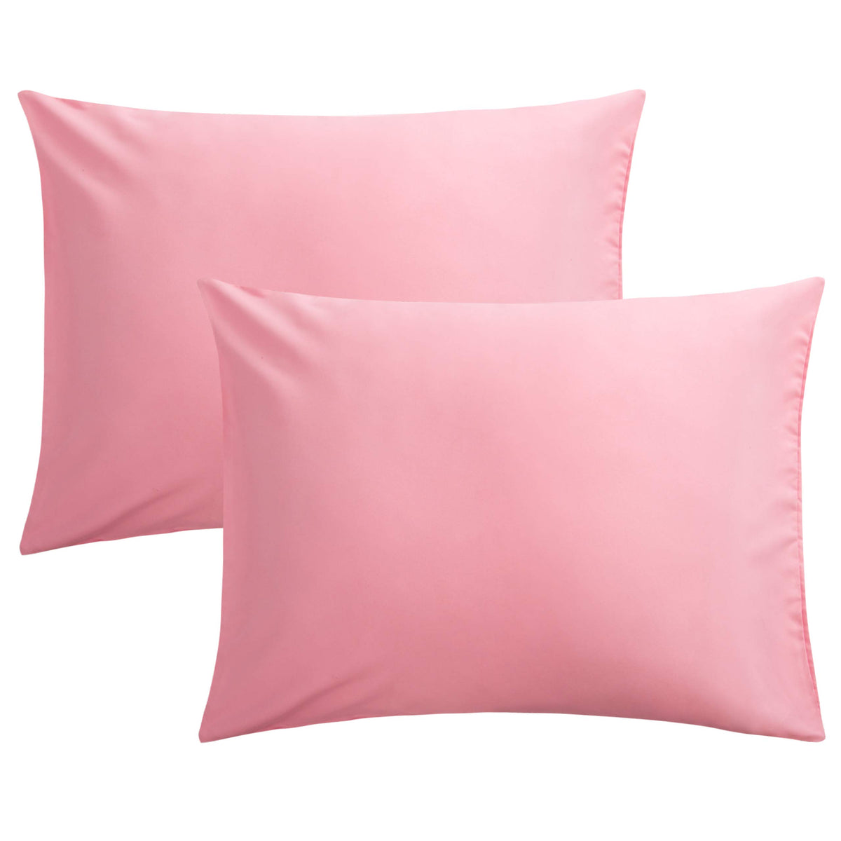 FLXXIE 2-Pack Microfiber King Pillow Cases, Envelope Closure, Navy