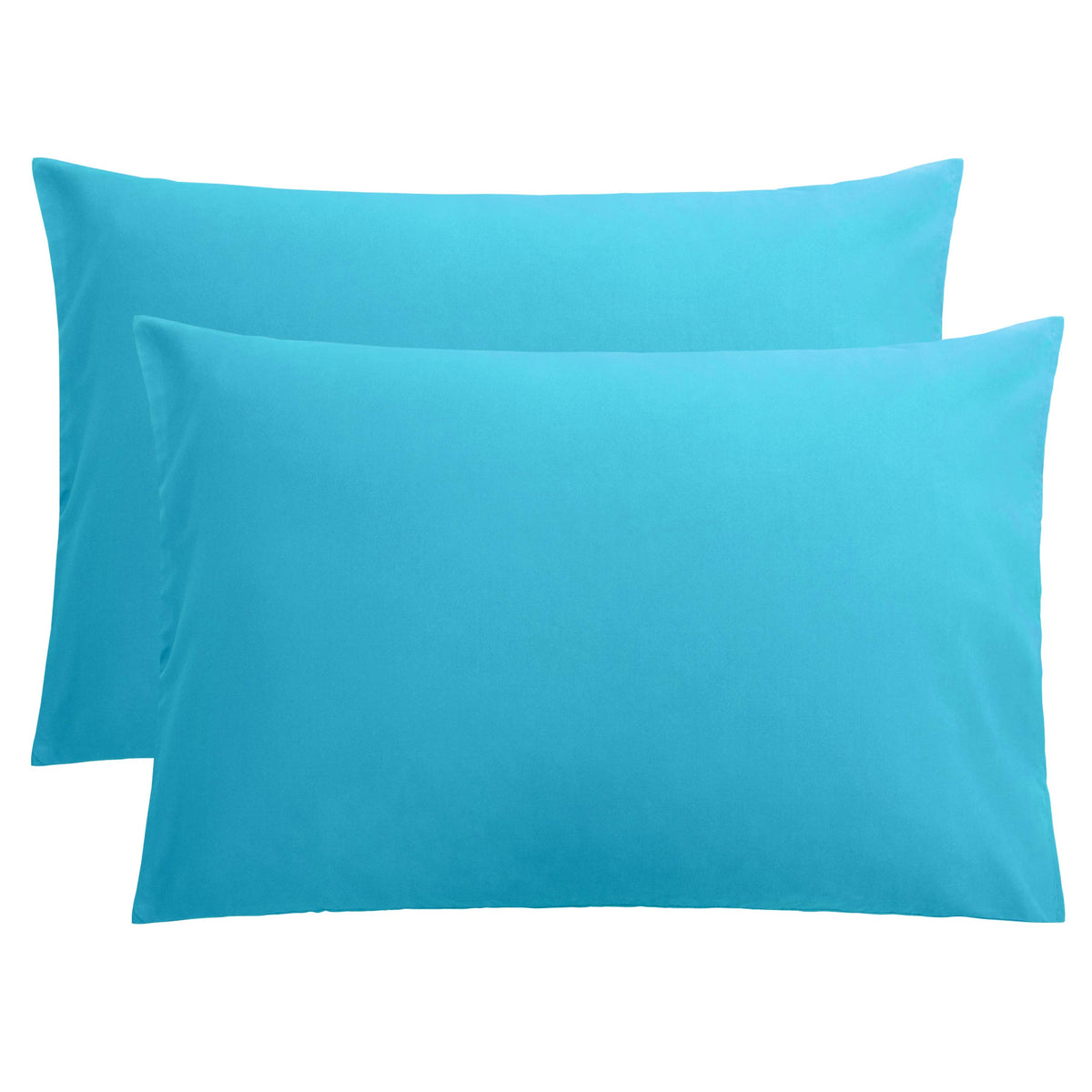 FLXXIE 2-Pack Microfiber King Pillow Cases, Envelope Closure, Navy