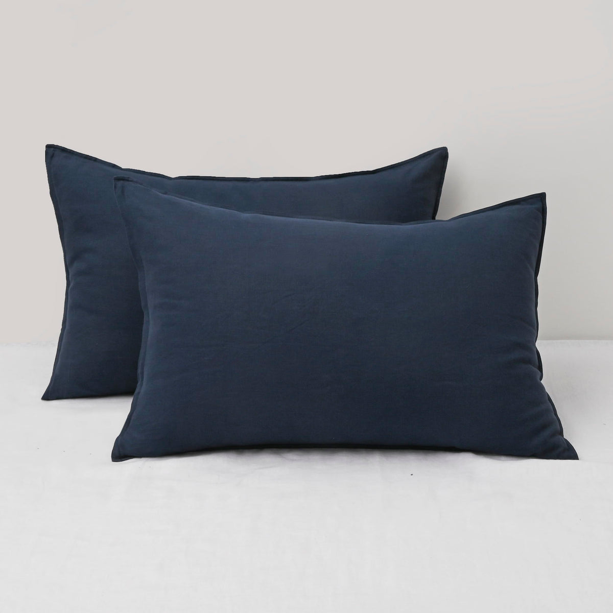 CHUFFED 100% Pure French Linen Body Pillow Cover 1 Pack,20x54 Inches, Ultra Soft & Breathable,Stone Washed Cooling Flax Linen Pillow Case with Hidden Zipper Closure for Adults