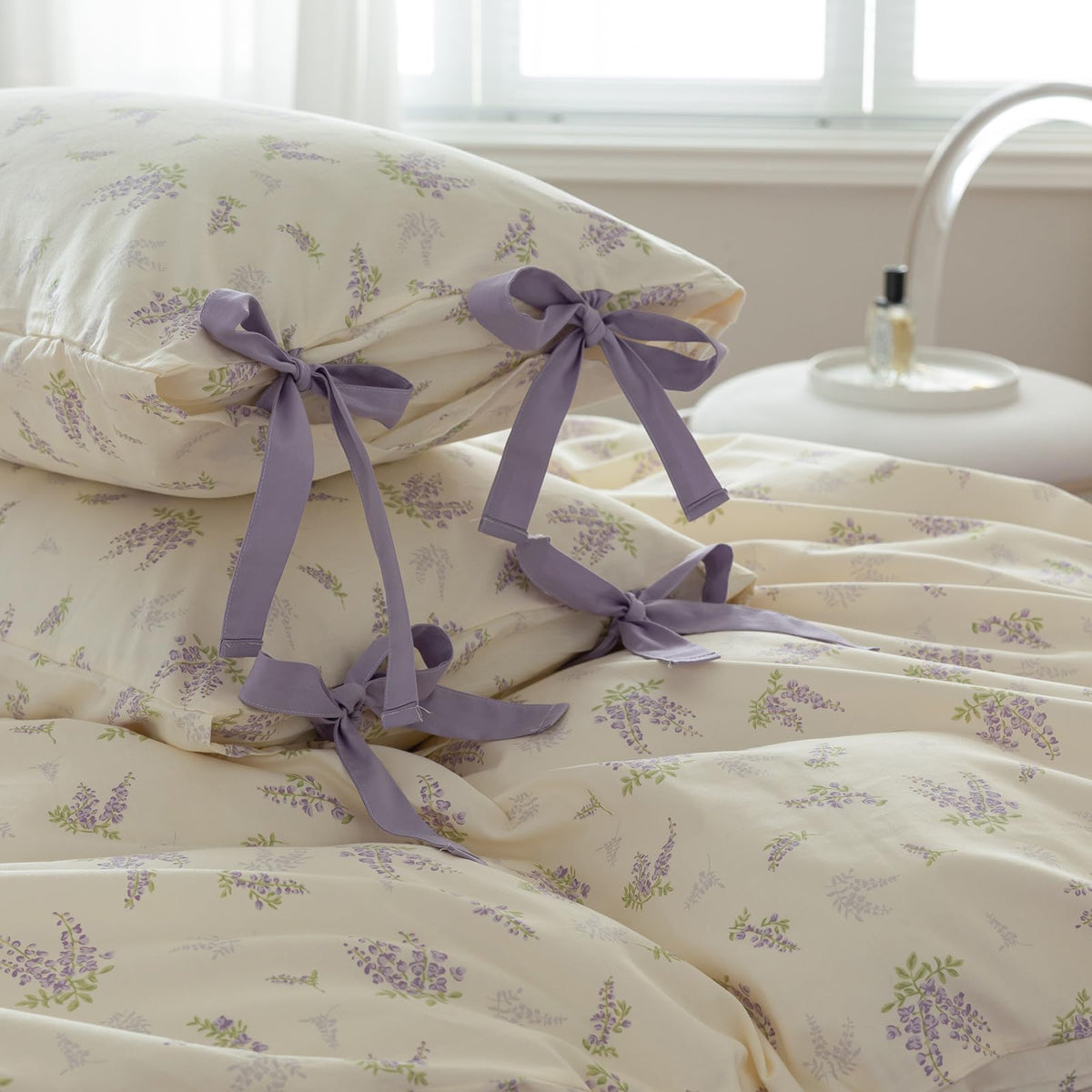 Tan Gingham Pillowcases Set Farmhouse Standard Size Pillow Shams Buffalo Taupe Plaid Pillowcases Set of 2, Grid Checkered Gingham Washed Cotton Pillow Covers with Envelope Closure, 20"×26"