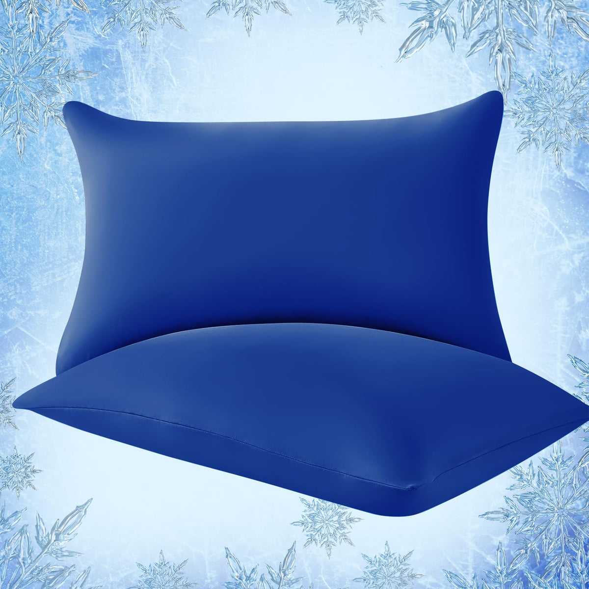 Elegear Cooling Pillow Cases for Hot Sleepers, Set of 2, Standard 20" x 26"