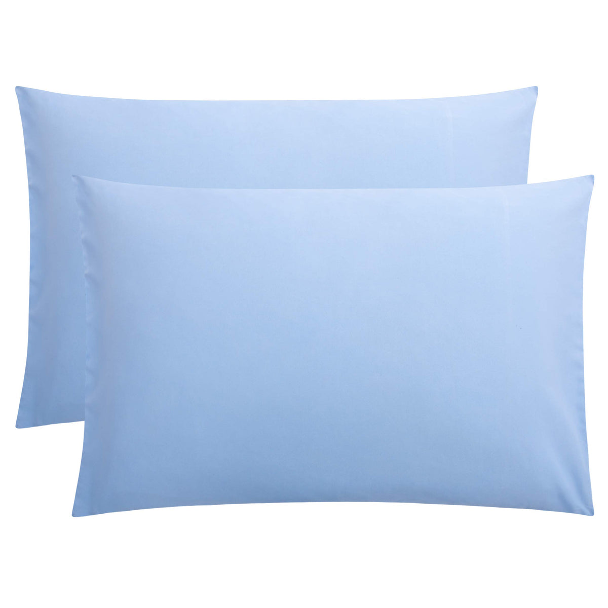 FLXXIE 2-Pack Microfiber King Pillow Cases, Envelope Closure, Navy
