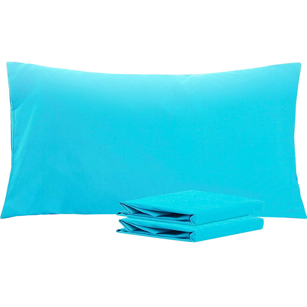 NTBAY Microfiber King Pillowcases, 2 Pack, 20 x 36, Dark Grey