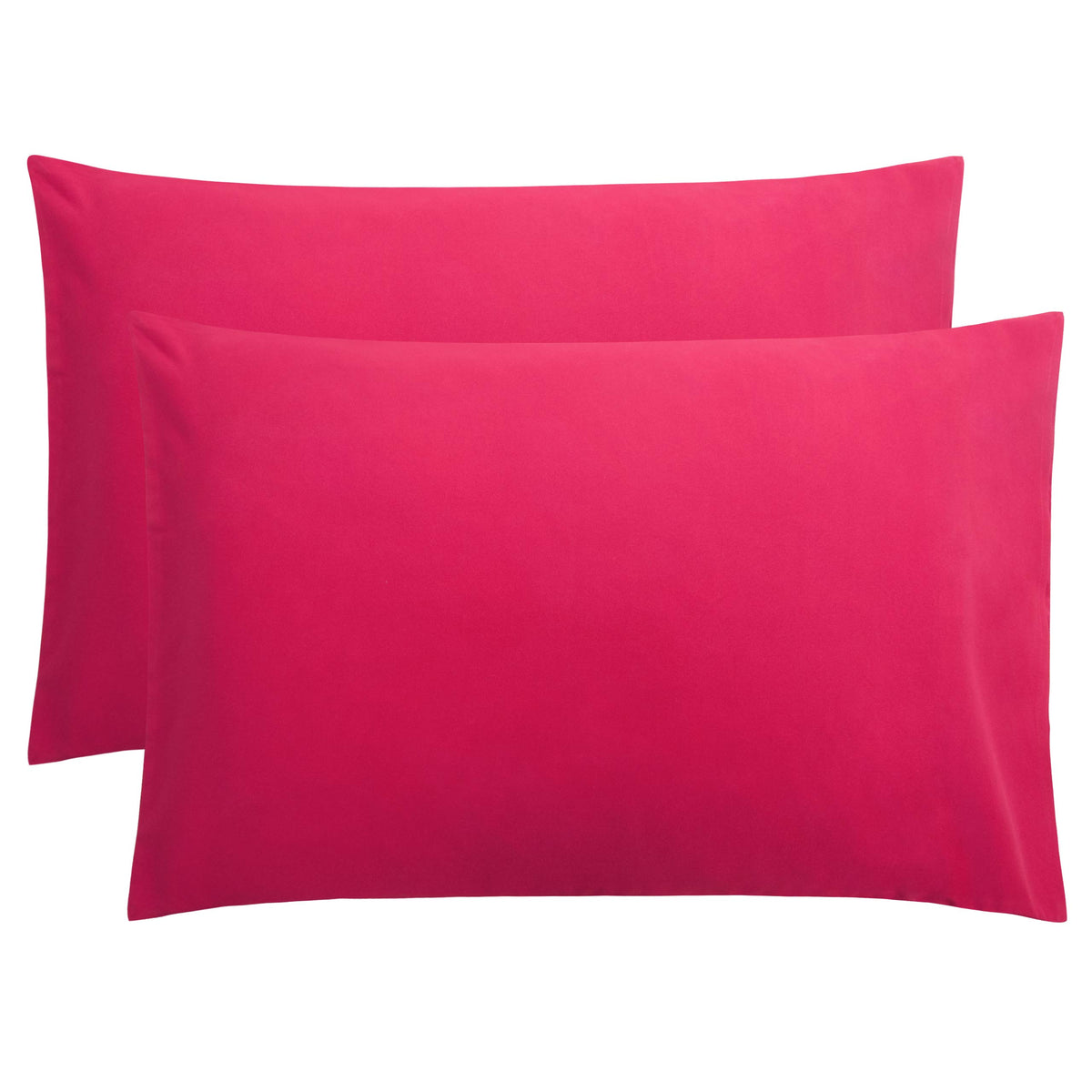 FLXXIE 2-Pack Microfiber King Pillow Cases, Envelope Closure, Navy