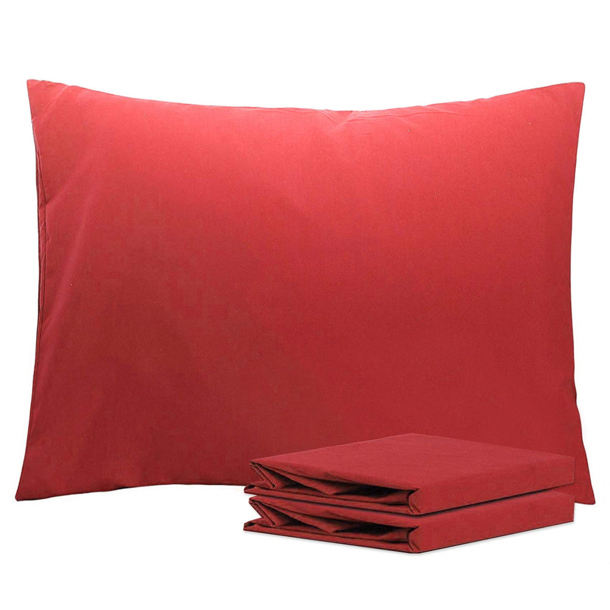 NTBAY Microfiber King Pillowcases, 2 Pack, 20 x 36, Dark Grey
