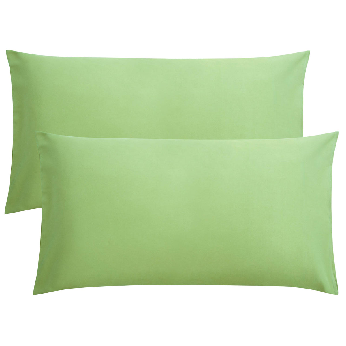 FLXXIE 2-Pack Microfiber King Pillow Cases, Envelope Closure, Navy