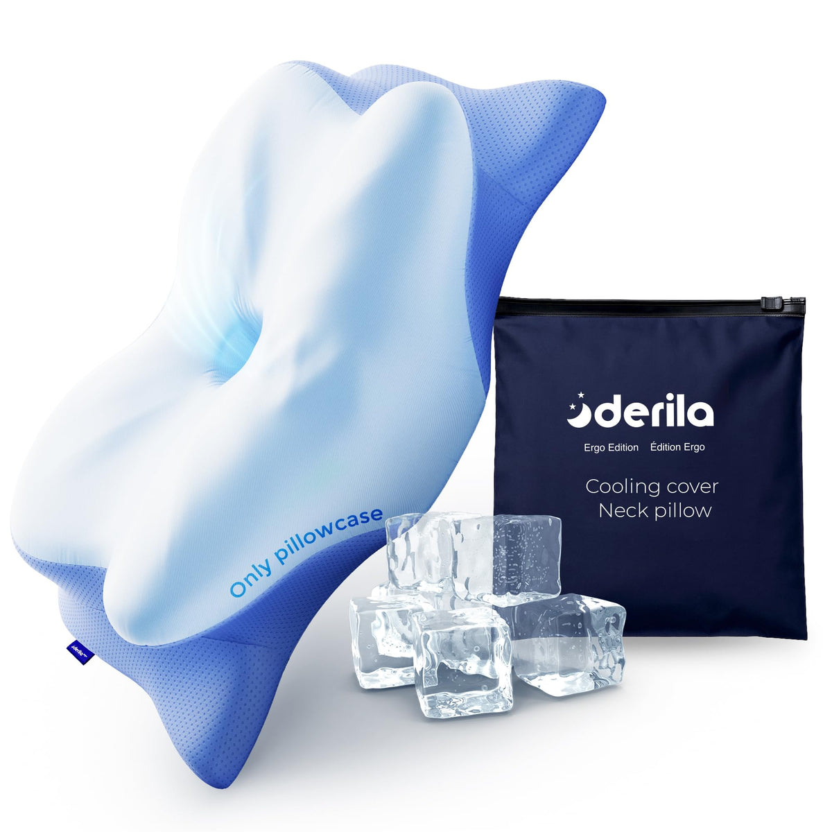 Derila Ergo Premium Blend Pillowcase with Modal & Silk Pillow Case