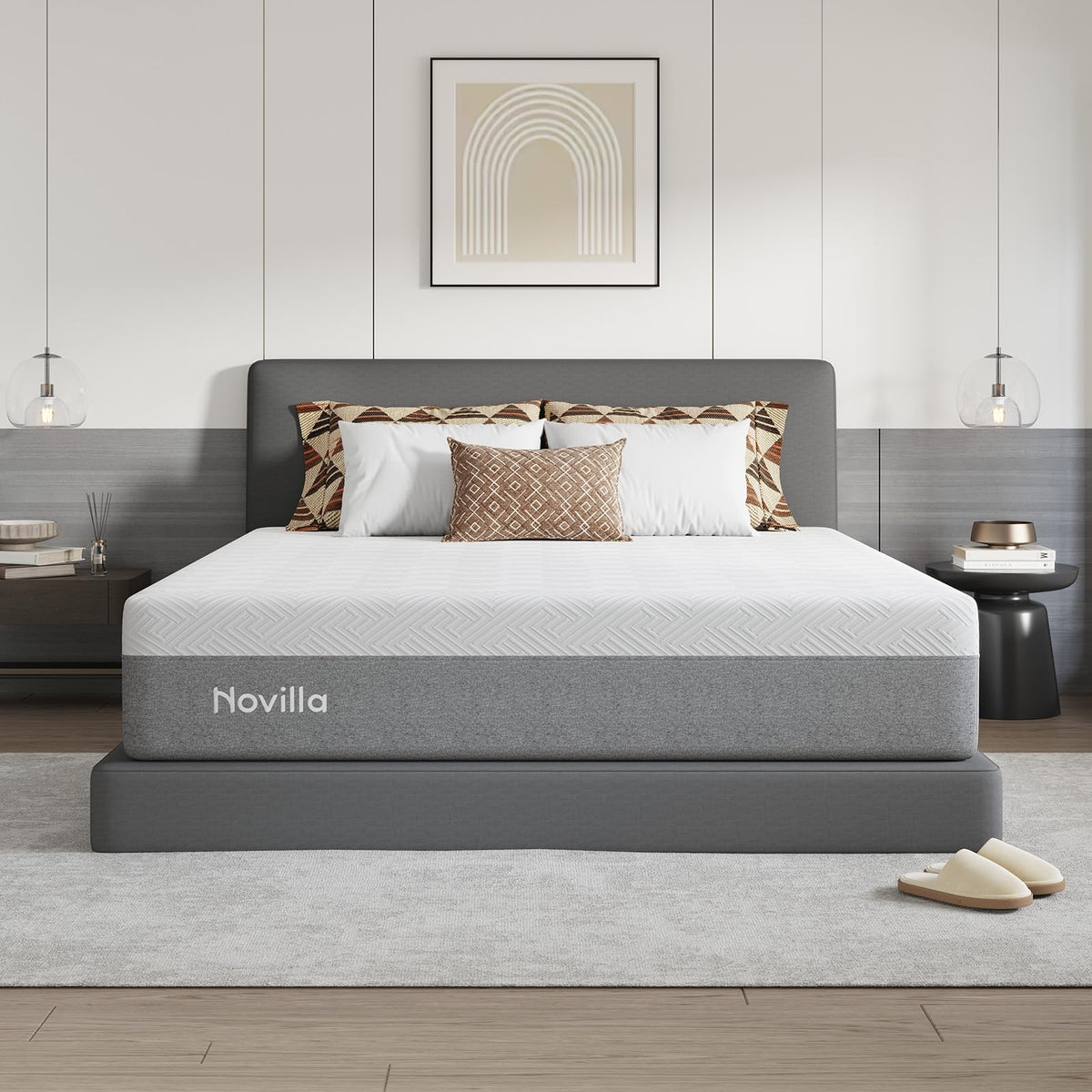 Novilla Full Size Mattress, 10 inch Gel Full Size Memory Foam Mattress