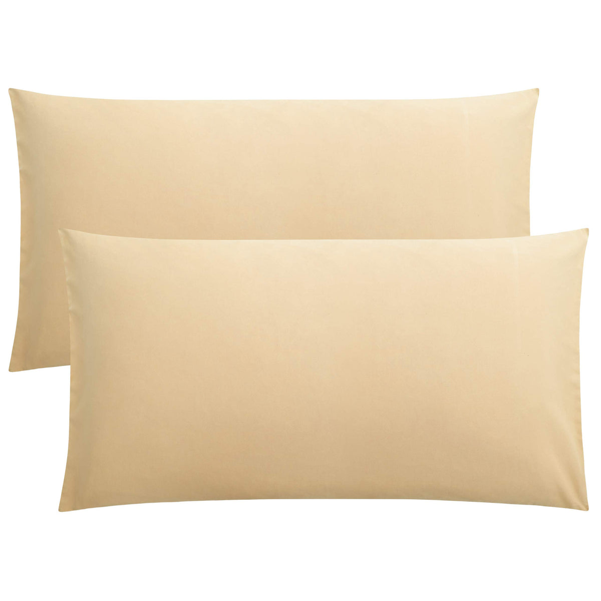 FLXXIE 2-Pack Microfiber King Pillow Cases, Envelope Closure, Navy