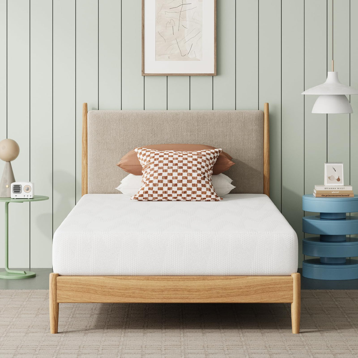 Novilla Twin Bed Mattress, 8 Inch Twin Size Mattress with Gel Memory Foam
