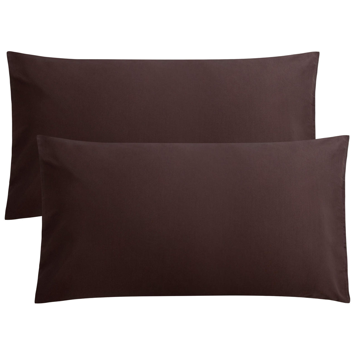 FLXXIE 2-Pack Microfiber King Pillow Cases, Envelope Closure, Navy